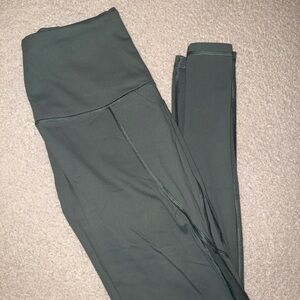 PINK Victoria's Secret Dark Green Leggings